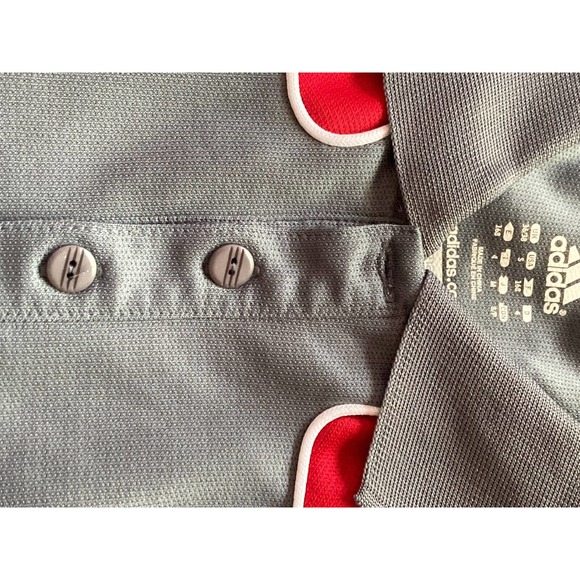 Adidas Mens Denmark National Team Grey Short Sleeve Football Shirt Size Small - Picture 6 of 7